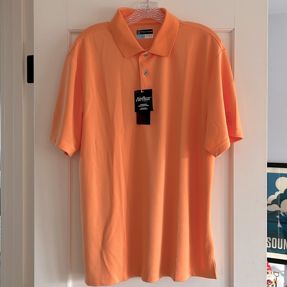 PGA Tour Airflux polo, papaya